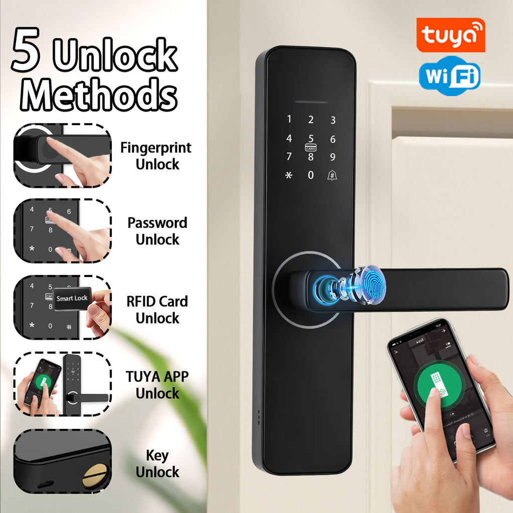 UEMON Smart Home Automation wifi Fingerprint Door Lock