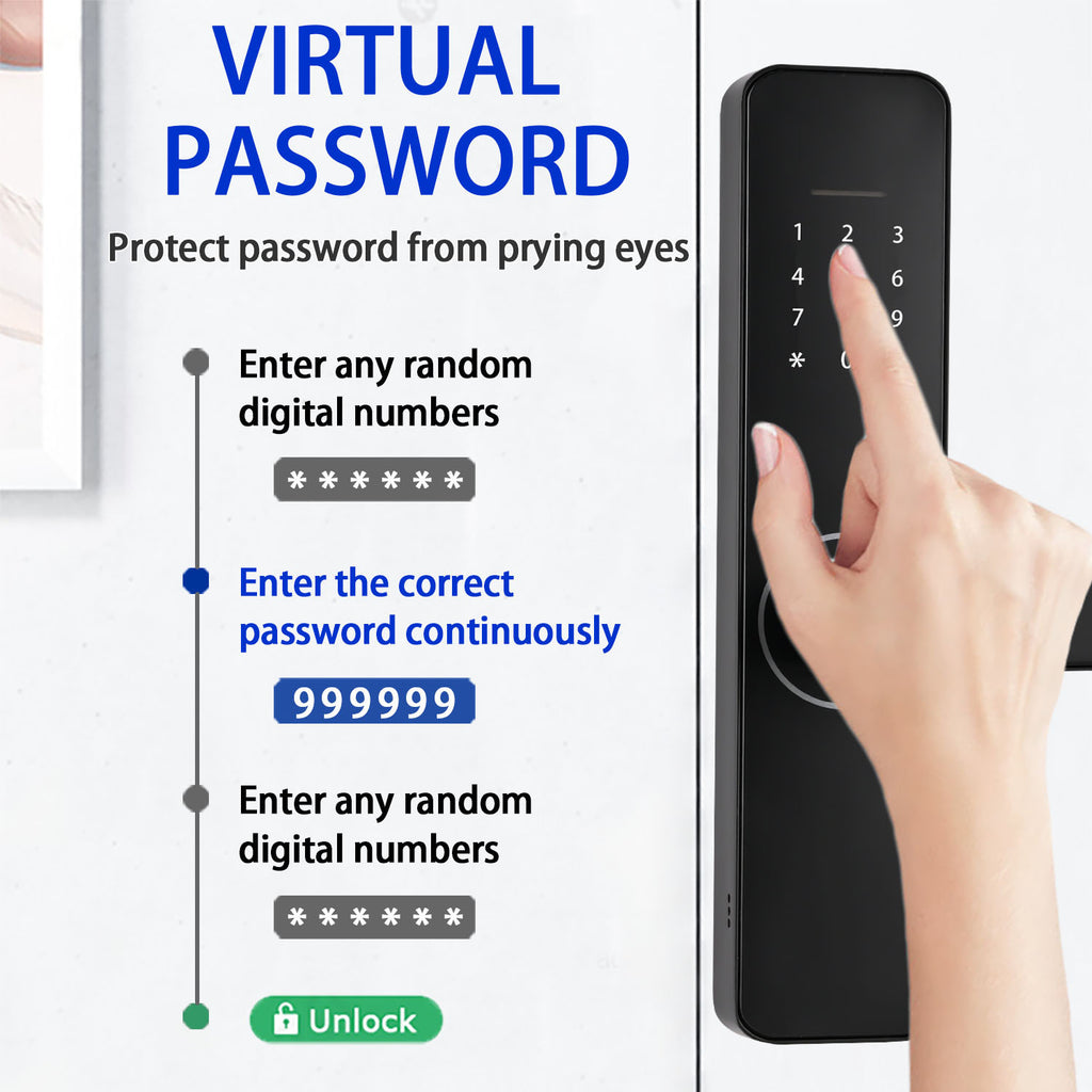 UEMON Smart Home Automation wifi Fingerprint Door Lock