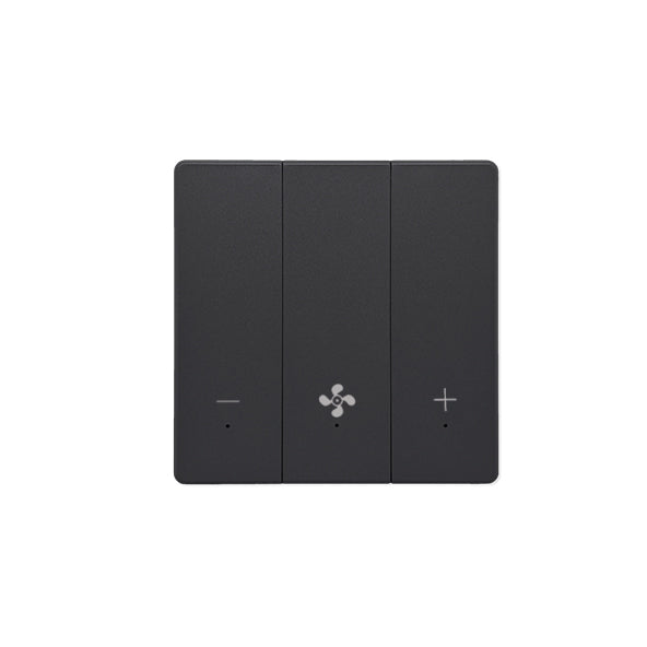 UEMON Smart Home Automation 3 Gang Push Button Wifi & Zigbee Fan Switches