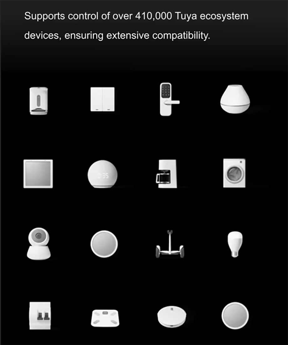 UEMON 8 Inch Tuya Smart Home Control Panel 8 Pro Alexa Built-in Music Amplifier Android Operating IPS WiFi Touch Screen Bar