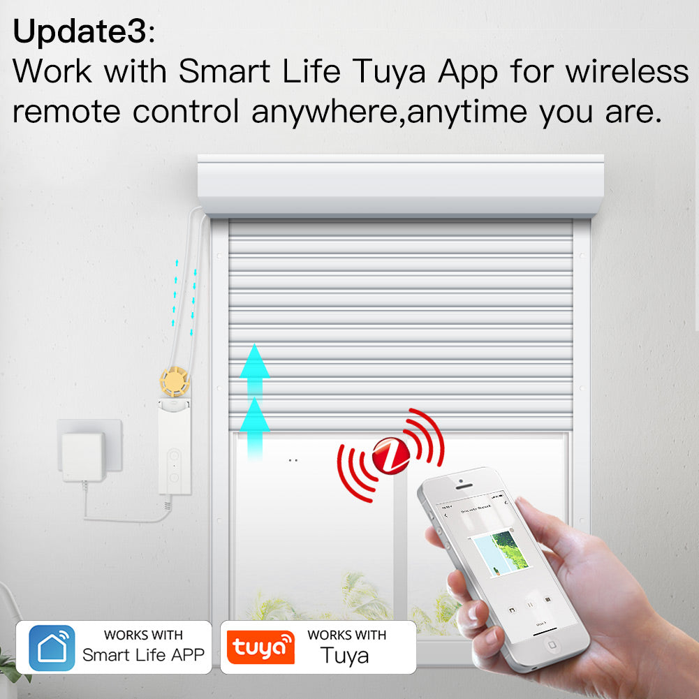 UEMON Smart Home ZigBee/wifi/Bluetooth Window Curtain Switch Roller Blinds Shutter Motor Driver Robot