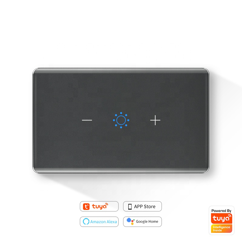 UEMON Smart Home 1%-100% Dimming Control Voice App Touch Dimmer Switch