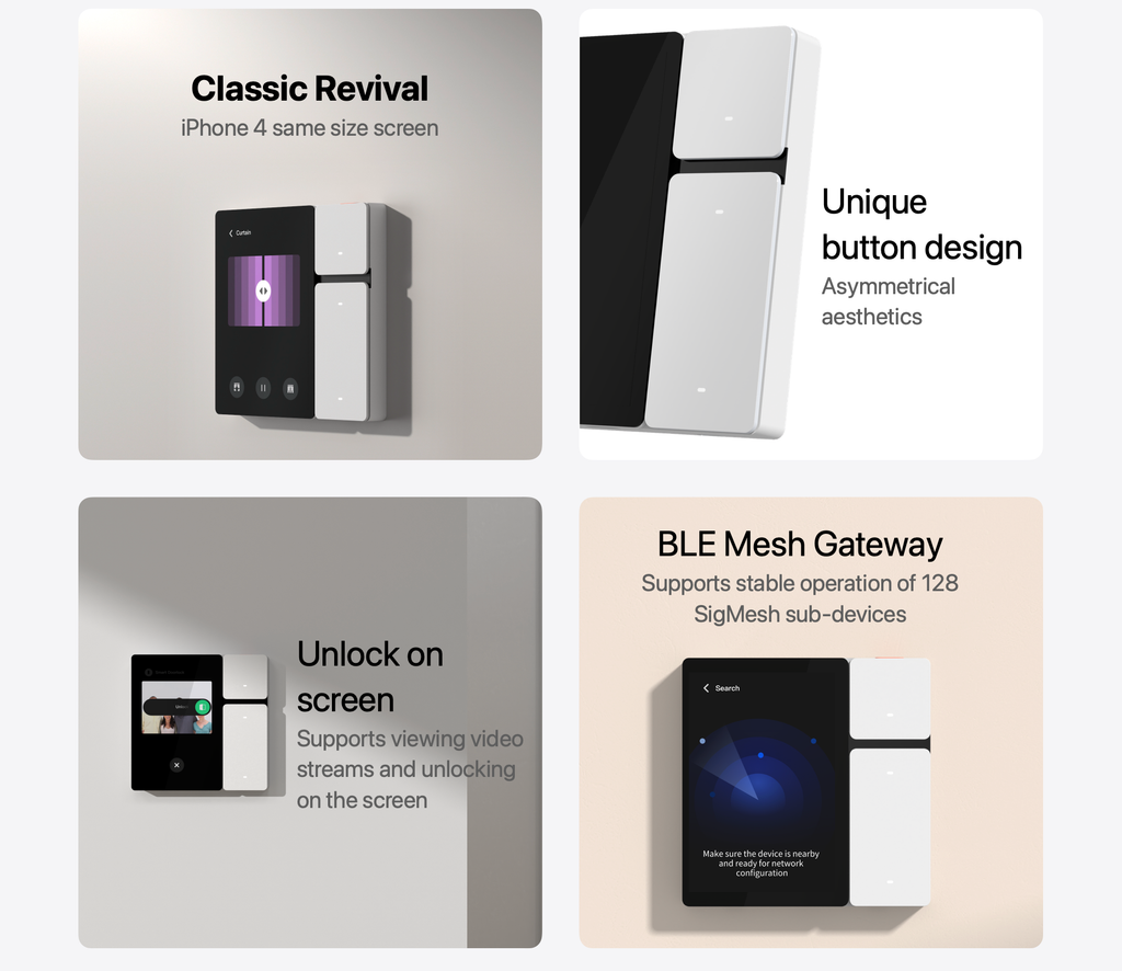 UEMON 3.5inch TuyaGo Mini Smart Home Control Panel Screen
