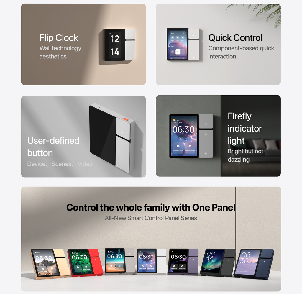 UEMON 3.5inch TuyaGo Mini Smart Home Control Panel Screen