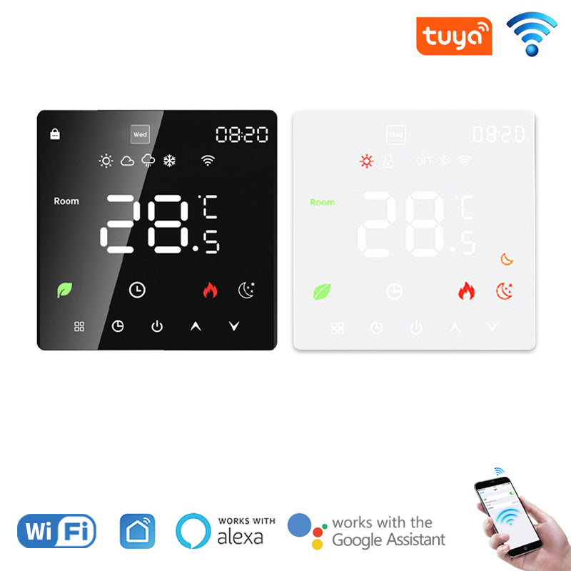 UEMON Smart Home WiFi Thermostat for Gas Boiler Water and Floor Heating
