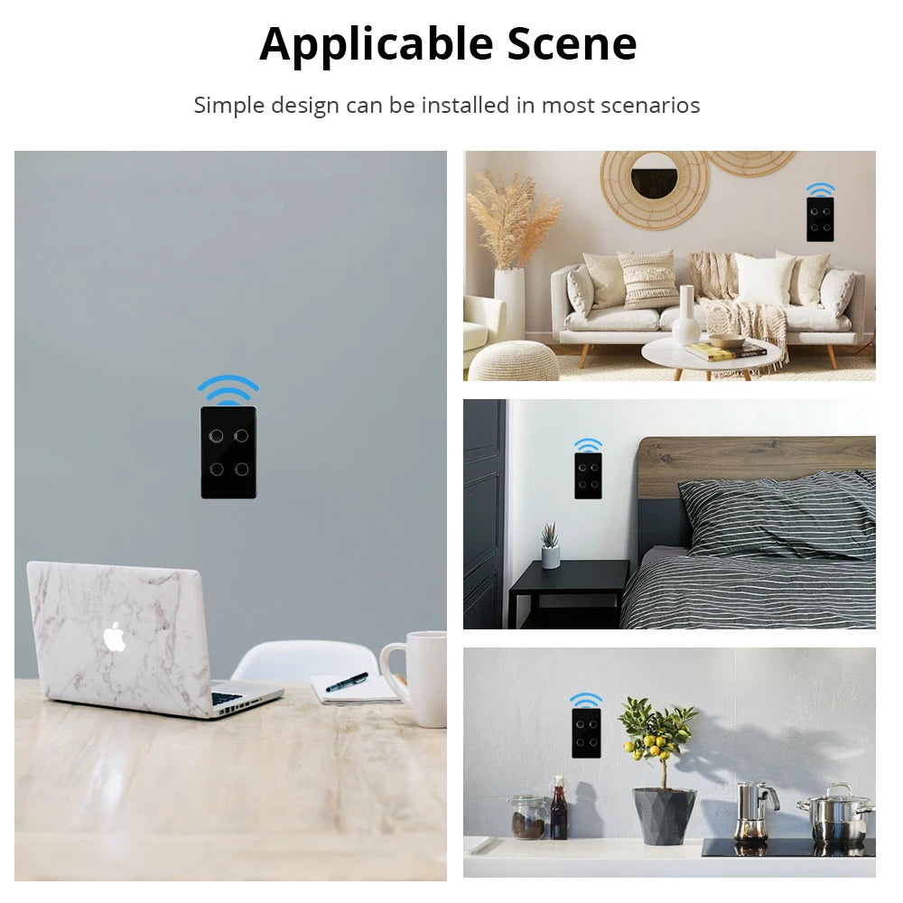 UEMON Smart Home Control US Standard Neutral Required Wall Light Matter Smart Switch