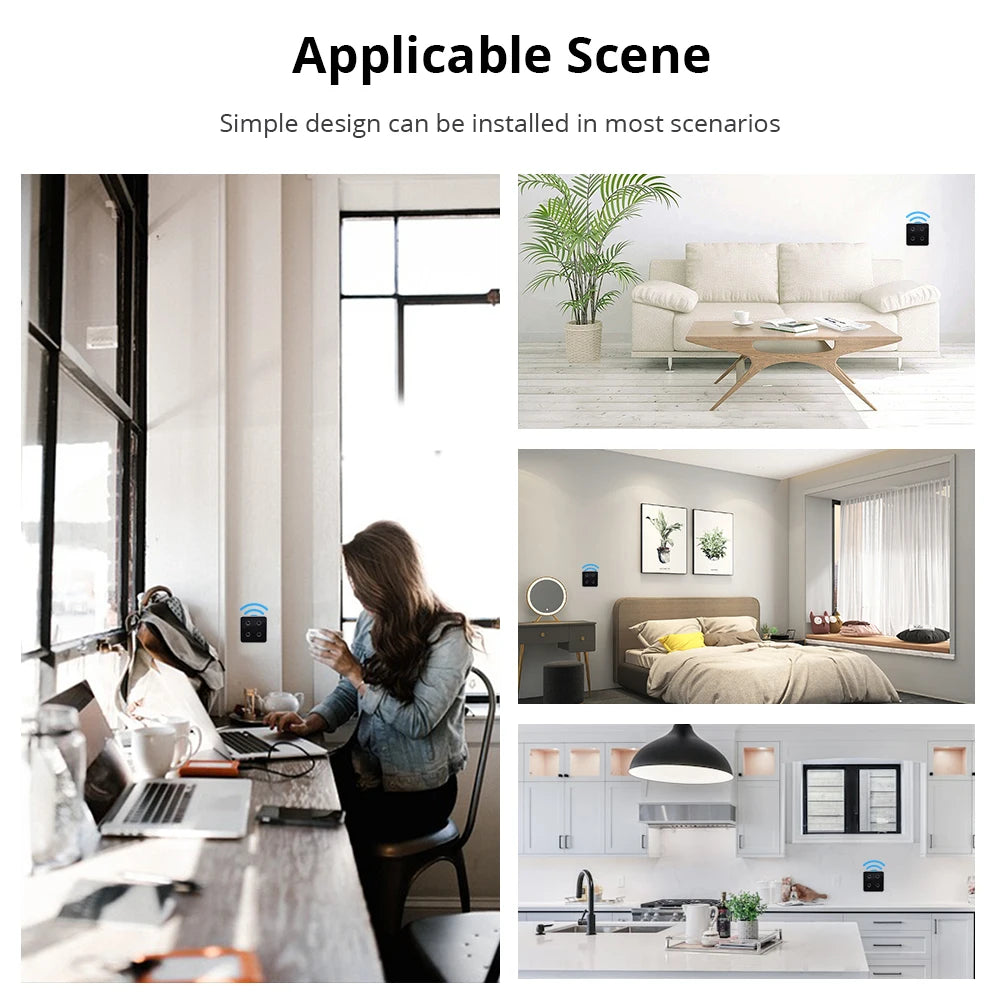 UEMON Smart Home Automation 86*86MM EU/UK Standard Matter Wall Switches